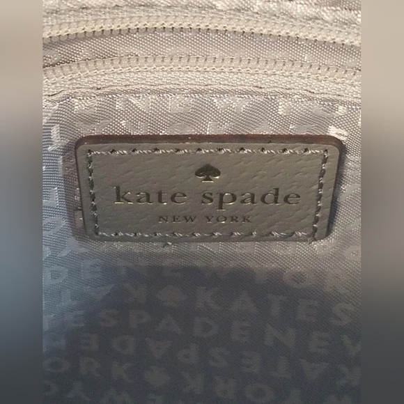Kate Spade Gray Handbag. - Picture 2 of 4